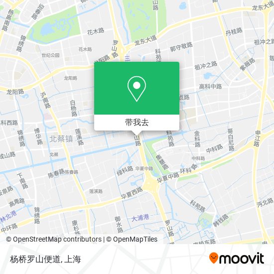 杨桥罗山便道地图
