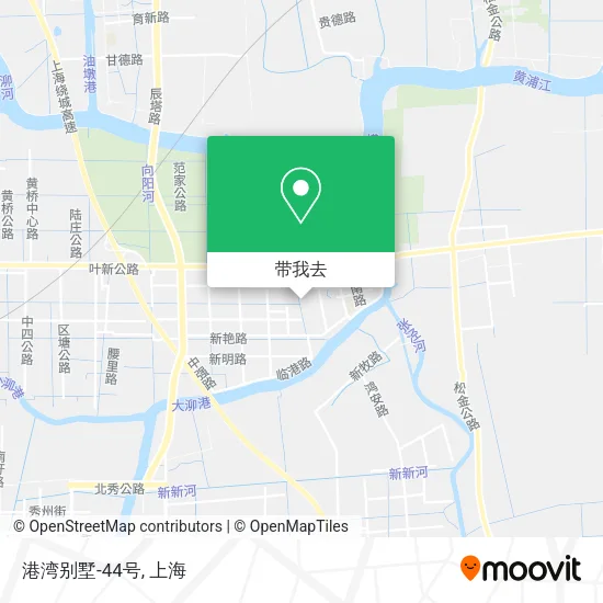 港湾别墅-44号地图