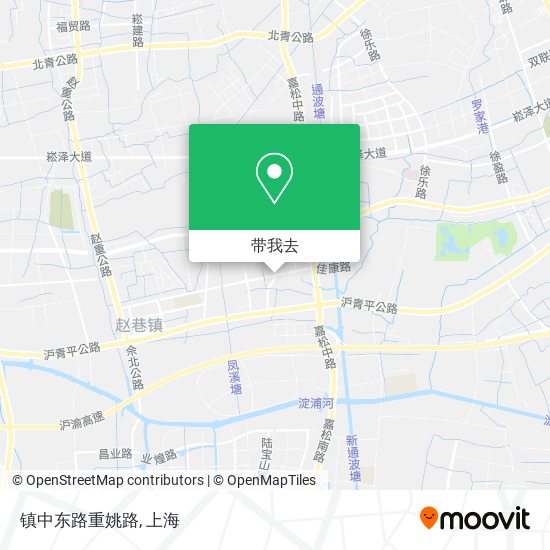 镇中东路重姚路地图