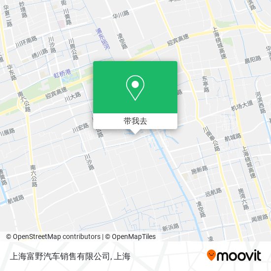 上海富野汽车销售有限公司地图