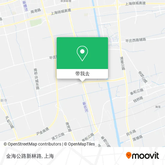 金海公路新林路地图