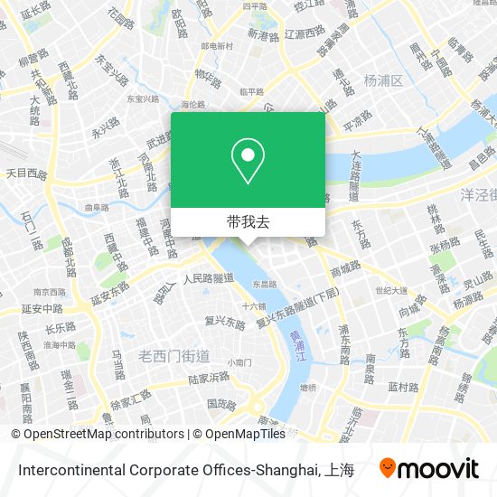 Intercontinental Corporate Offices-Shanghai地图