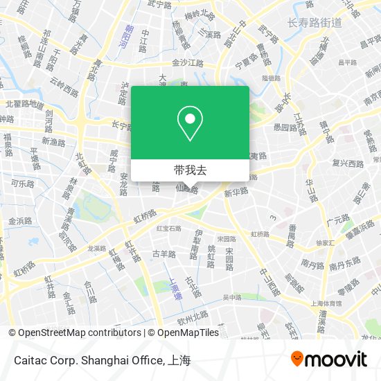 Caitac Corp. Shanghai Office地图