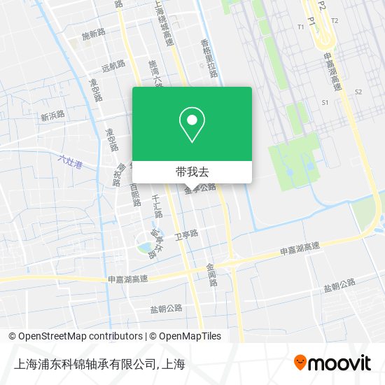 上海浦东科锦轴承有限公司地图