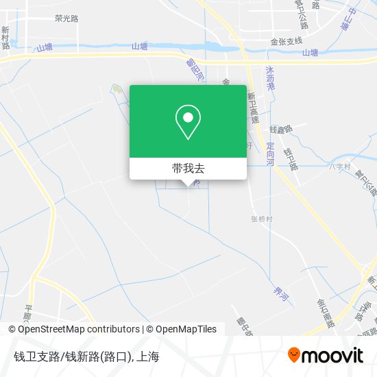 钱卫支路/钱新路(路口)地图