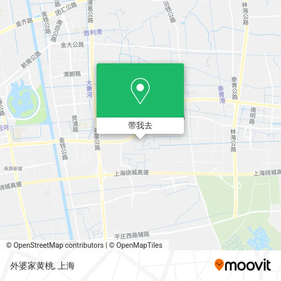 外婆家黄桃地图