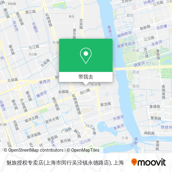 魅族授权专卖店(上海市闵行吴泾镇永德路店)地图