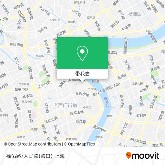 福佑路/人民路(路口)地图