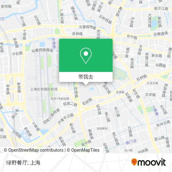 绿野餐厅地图