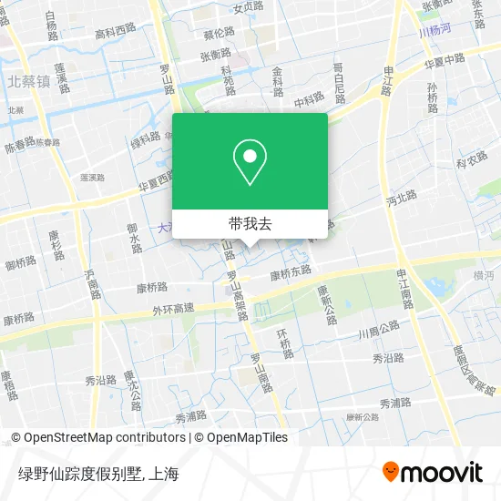 绿野仙踪度假别墅地图