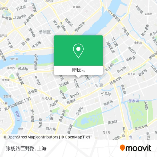 张杨路巨野路地图