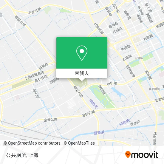 公共厕所地图