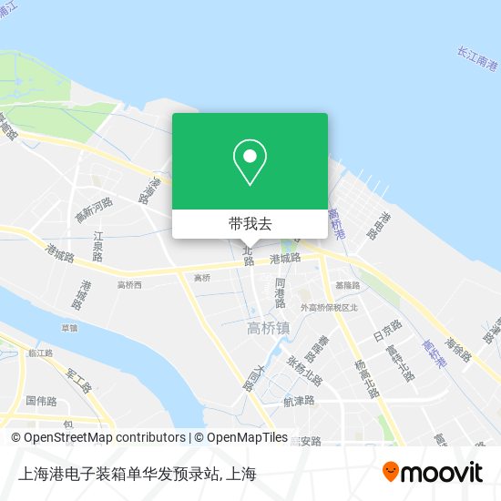 上海港电子装箱单华发预录站地图