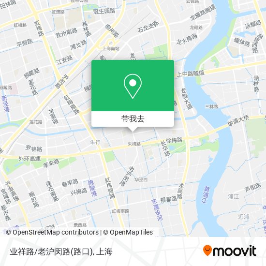 业祥路/老沪闵路(路口)地图