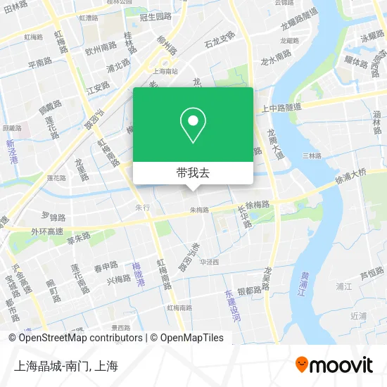 上海晶城-南门地图