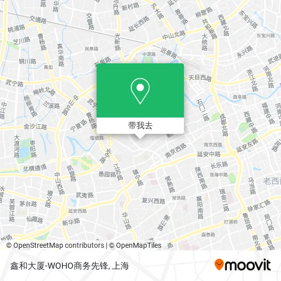 鑫和大厦-WOHO商务先锋地图