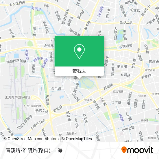 青溪路/淮阴路(路口)地图