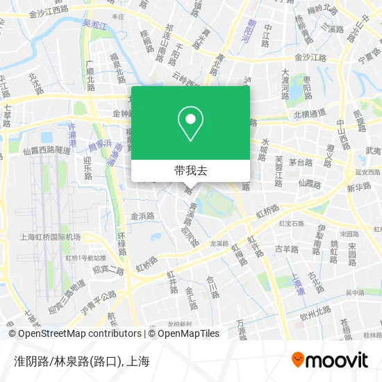 淮阴路/林泉路(路口)地图