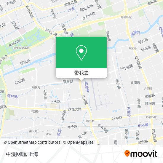 中漫网咖地图