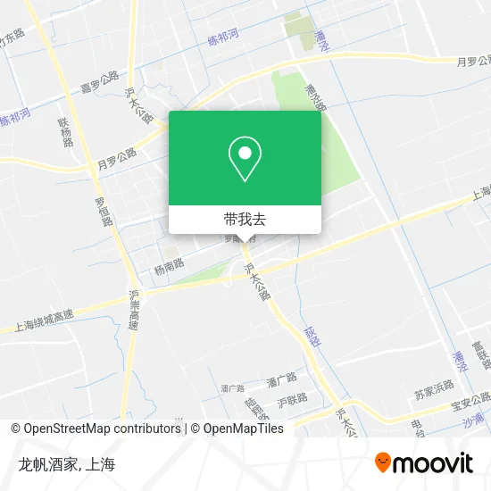 龙帆酒家地图