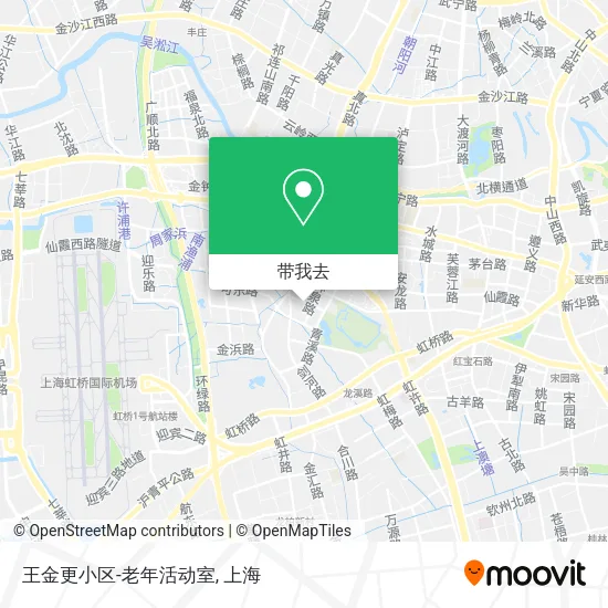 王金更小区-老年活动室地图