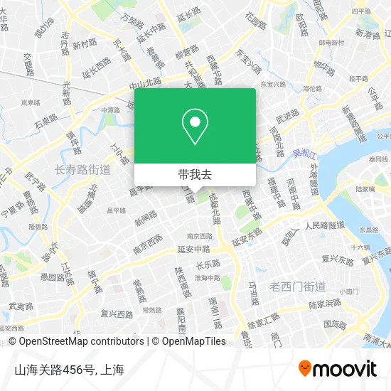 山海关路456号地图