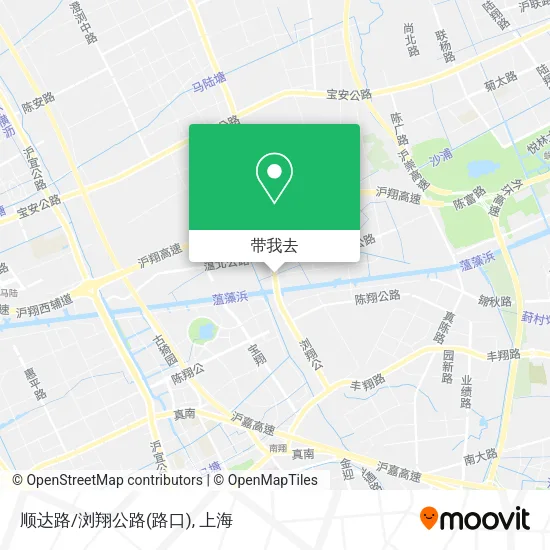 顺达路/浏翔公路(路口)地图