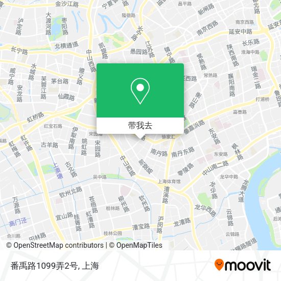 番禹路1099弄2号地图