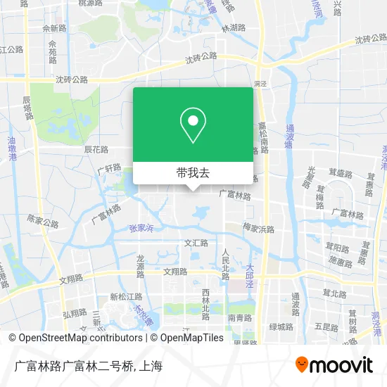 广富林路广富林二号桥地图