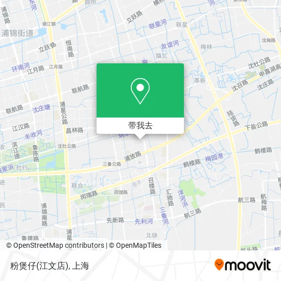 粉煲仔(江文店)地图