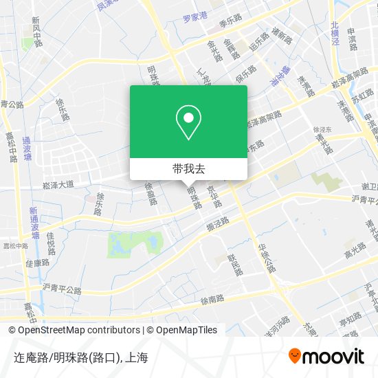 迮庵路/明珠路(路口)地图