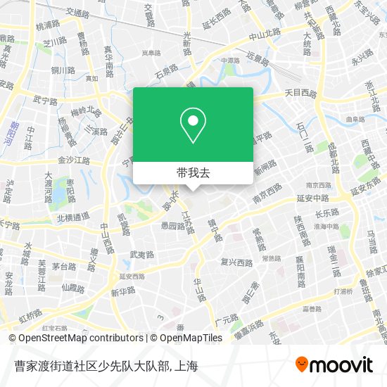 曹家渡街道社区少先队大队部地图