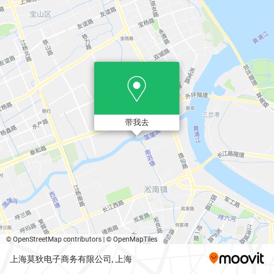 上海莫狄电子商务有限公司地图