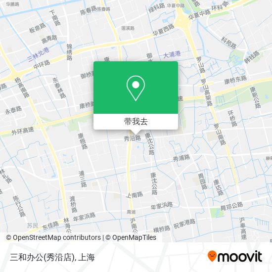 三和办公(秀沿店)地图