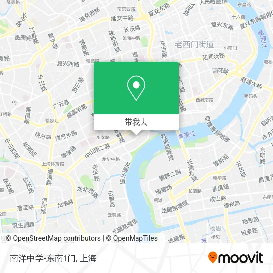 南洋中学-东南1门地图