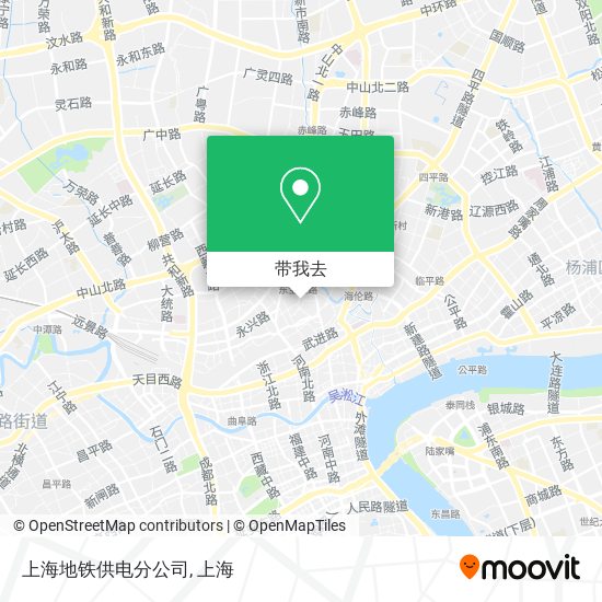 上海地铁供电分公司地图