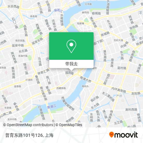 普育东路101号126地图