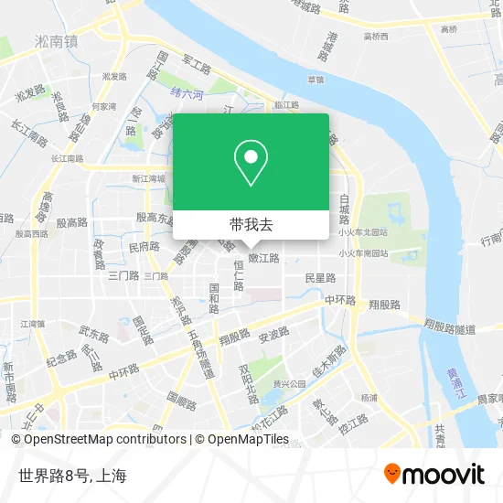 世界路8号地图