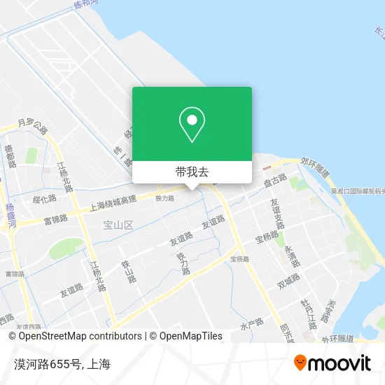 漠河路655号地图