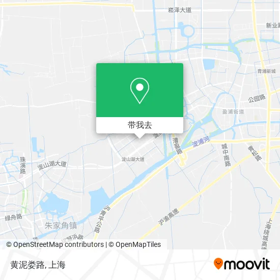 黄泥娄路地图