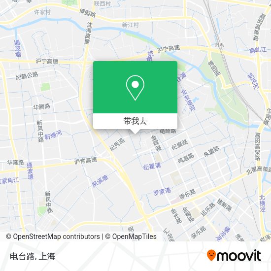 电台路地图