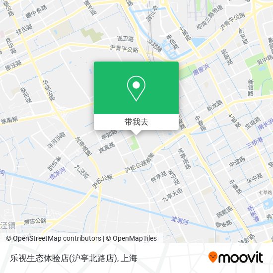 乐视生态体验店(沪亭北路店)地图