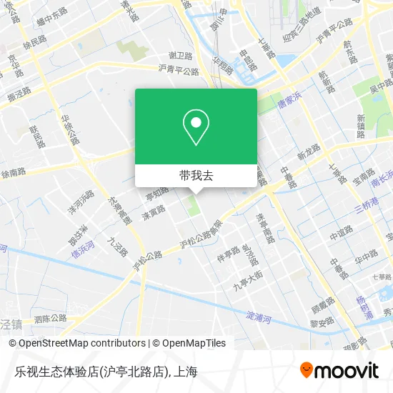 乐视生态体验店(沪亭北路店)地图