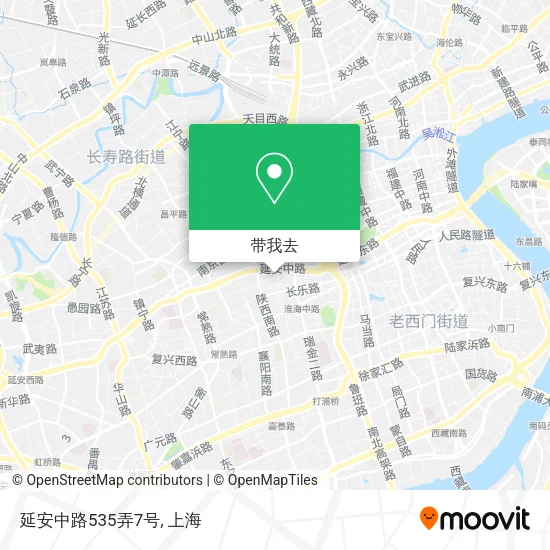 延安中路535弄7号地图