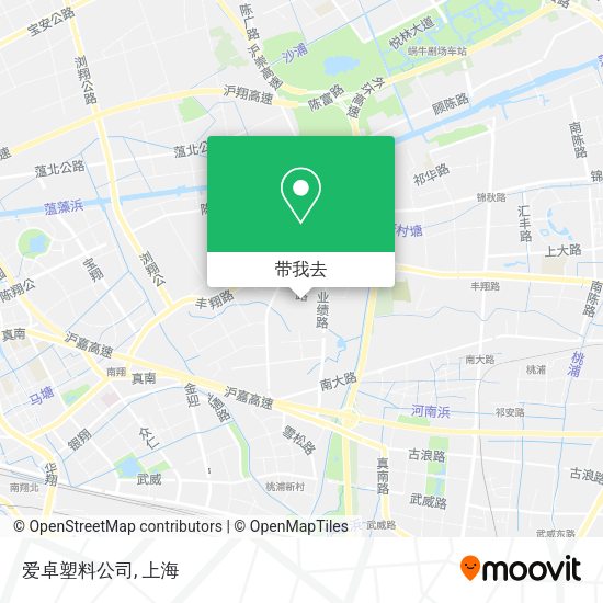 爱卓塑料公司地图
