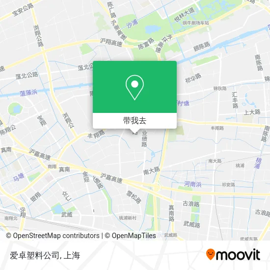 爱卓塑料公司地图