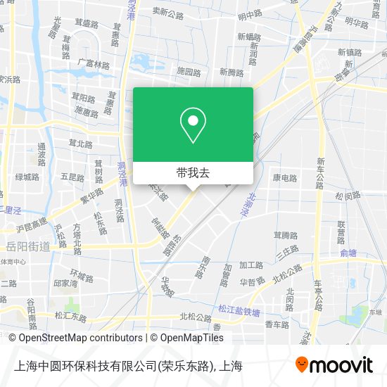 上海中圆环保科技有限公司(荣乐东路)地图