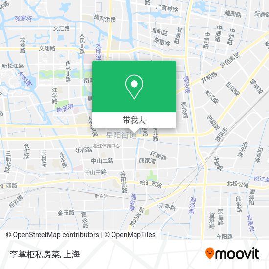 李掌柜私房菜地图
