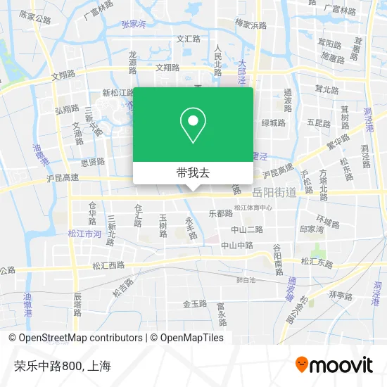 荣乐中路800地图