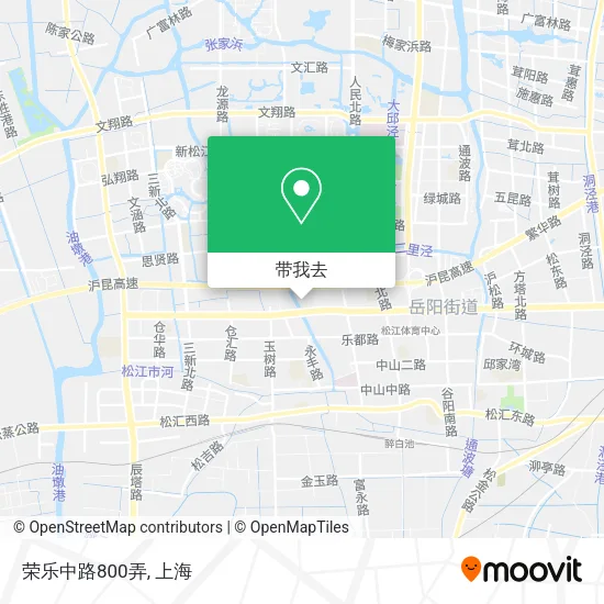 荣乐中路800弄地图